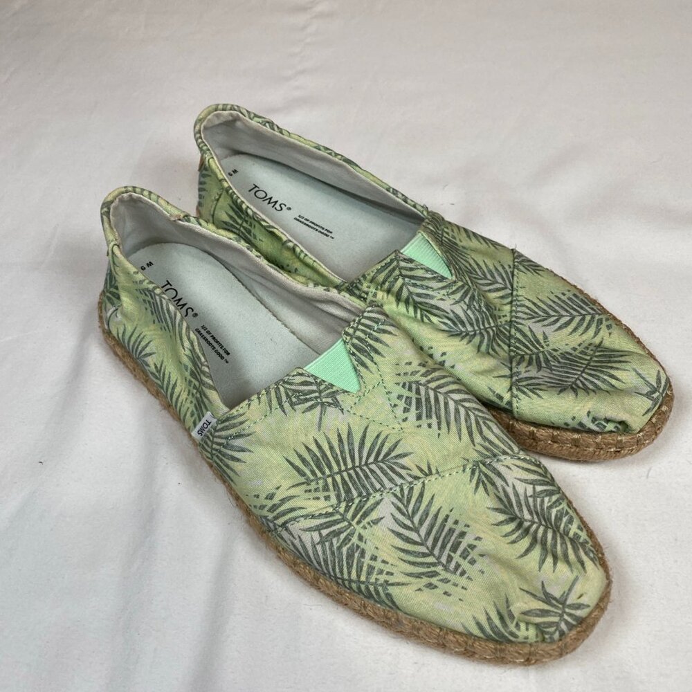 Tom's Alpargata Rope 2.0 Espadrille Slip-On Women's Comfort Shoes 9